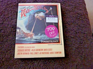 Jeff Waynes War of the Worlds Double Cassette Tape ,Burton, Covington, Haywood, - Picture 1 of 8