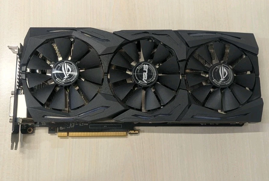 ASUS STRIX-RX480-O8G-GAMING 8GB GDDR5 PCI Express 256bit GPU Tested. - Image 1 of 4