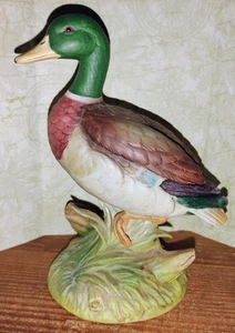Vintage Andrea von Sadek Porzellan 5 1/4" groß Stockente Ente Figur #6721 Japan - Bild 1 von 2