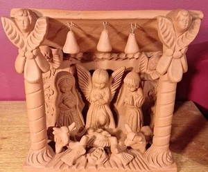 Nativity Set Made of Tarra Cotta - Picture 1 of 11