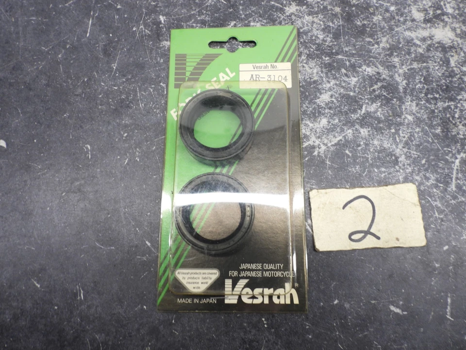 Sellos de horquilla Vesrah AR-3104 31x43x10,5 para Honda XL/XR185 TL125 XL175 #2 2899 Foto 1 de 4