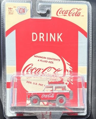 Ford Bronco Chase 1971 máquinas M2 raro coleccionable Coca-Cola DieCast 1:64 Foto 1 de 2