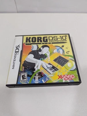 Korg DS 10 Plus Synthesizer Nintendo DS Game Cartridge w/ Box and Manual - Image 1 of 4