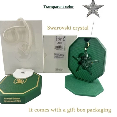 2025 ANNUAL EDITION LARGE CHRISTMAS ORNAMENT Swarovski Crystal 5691172 AUTHENTIC