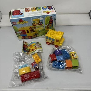 LEGO DUPLO Mein erster Bus (Schulbus) Bauset (10603) vollständig -17 Teile/EUC - Bild 1 von 11