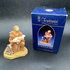 Belén Fontanini San Francisco de Asís con caja 1994 - Imagen 1 de 6