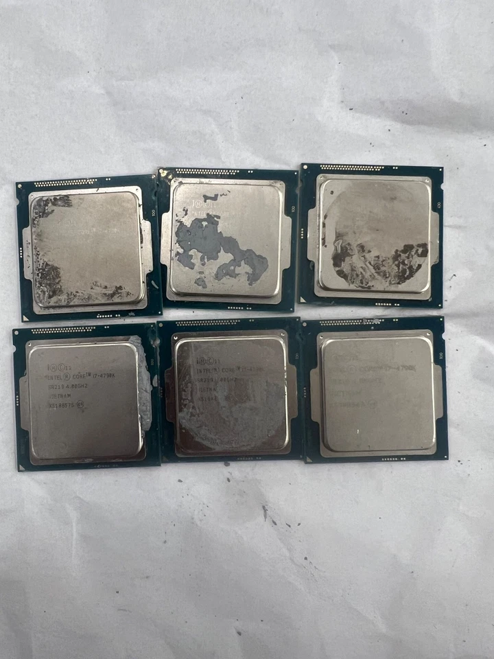 Lote de 7 procesadores Intel Core i7-4790k 3,6 GHz SR219 CPU de escritorio Foto 1 de 1