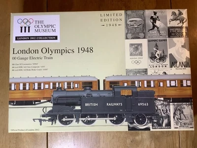 Hornby Limited Edition OO Gauge R2981 BR London Olympics 1948 Train Pack - Image 1 of 4