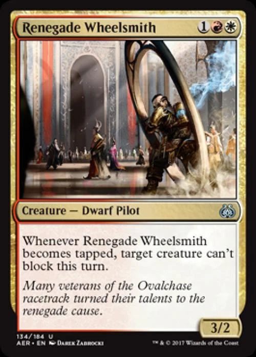 Renegade Wheelsmith - Light Play MTG Aether Revolt - Image 1 of 1