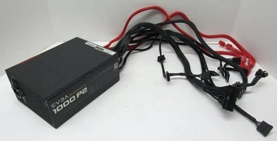 EVGA SuperNova 1000 P2 1000W 80+ Platinum Fully Modular Power Supply 220-P2-1000 - Image 1 of 4