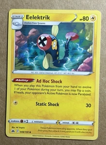 Pokemon Crown Zenith Eelectrik 048/159 - Imagen 1 de 1