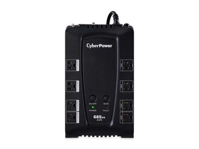 Sistemas UPS CyberPower CP685AVRG AVR - 685VA/390W, 120 VAC, NEMA 5-15P, compactos, Foto 1 de 4