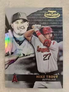 2020 Topps Gold Label Class 2 #1 Mike Trout