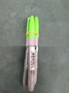 Sharpie Neon Fine Point Permanent Marker, Open Stock, green lot of 3 - Picture 1 of 4