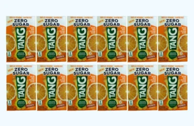 Tang Orange Singles Drink Mix Zero Sugar 12 Boxes (72 Packs) Best by 2026 - Image 1 of 4