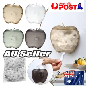 Plastic Wrap Storage Box Fresh Keeping Bag Cling Film Organizer Wall-Mounted TK - Picture 1 of 17