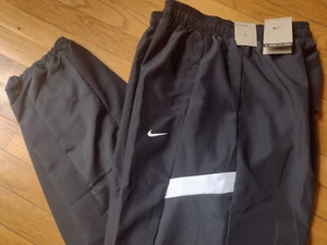 NWT, $75 Nike Men’s Size L, Dri-Fit Basketball Pants Joggers #FZ0250-010 Black - Picture 1 of 9