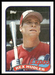 1989 Topps Baseball Rex Hudler #346 - Picture 1 of 2