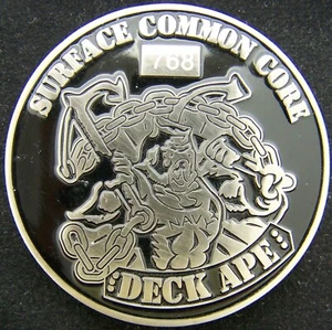 Superficie Common Core Deck Ape Boatswain's Mate Hold Fast Serial # Moneda de desafío - Imagen 1 de 2