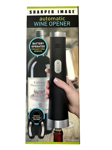 Sharper Image Automatic Wine Opener – Includes Foil Cutter – Free Shipping - Picture 1 of 6