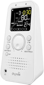 METRONOME ELECTRONIQUE BLANC CHERUB WSM-289 - Imagen 1 de 7