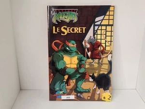 TMNT Le Secrets Book in French - Teenage Mutant Ninja Turtles - Picture 1 of 2