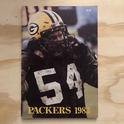 Green Bay Packers Vintage 1983 NFL Media Guide Excellent Condition - Image 1 of 4