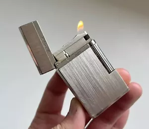 S.T. Dupont Ligne 2 Linie 2 Groß Feuerzeug Palladium Brosse RAR! - Bild 1 von 15