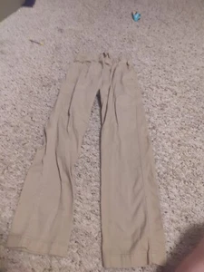 Youth medium khaki drawstring pants - Picture 1 of 1