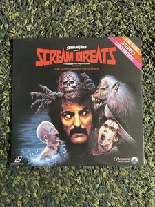 Horror Scream Greats Laserdisc Tom Savini Starlog Video Presents - Picture 1 of 4