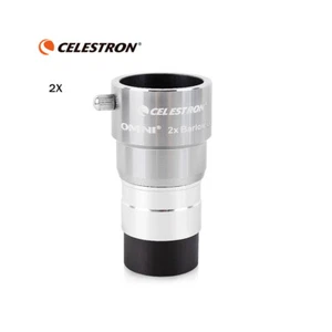 Ocular Celestron Omni 2x Barlow por aumento para telescopio - Imagen 1 de 6