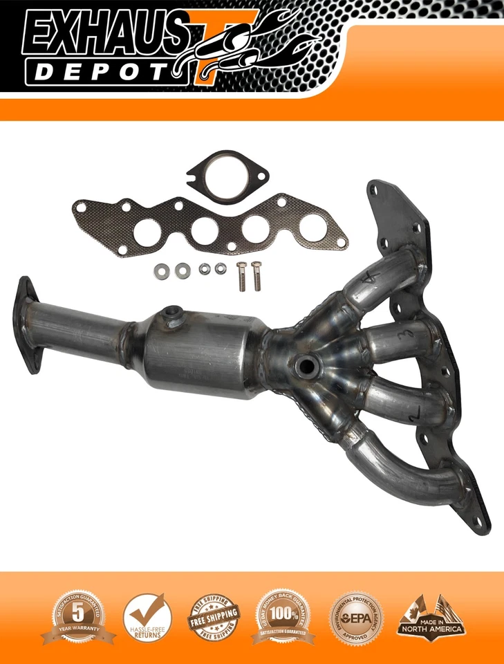 歧管催化转换器适用于福特 Fusion 2.3L 2006 - 2009 年银行 1  — 第 1/4 张图片