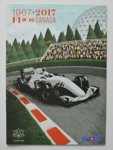 FORMULA 1 IN CANADA STAMPS 2017 BROCHURE VILLENEUVE STEWART SENNA SCHUMACHER - Picture 1 of 3