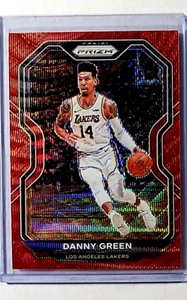 2020 2020-21 Panini Prizm Red Wave Prizm #149 Danny Green Los Angeles Lakers - Picture 1 of 2