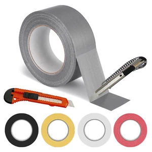 packaging armoured tape armoured tape fabric tape gaffa tape 48.5 mm x 50 m - Picture 1 of 45
