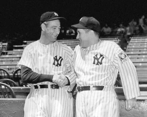 1939 New York Yankees LOU GEHRIG and JOE MCCARTHY 8x10 Photo Print Glossy Poster - Picture 1 of 1