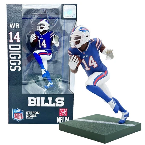 Stefon Diggs Buffalo Bills NFL Imports Dragon Series 3 Figure Cover