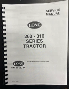 260 310 Tractor Technical Repair Manual Long Tractor 260 & 310  - Printed Manual - Picture 1 of 9