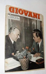 GIOVANI n 19 - 7 marzo 1954 everest- CALCIO il novara- emete novelli - Picture 1 of 1