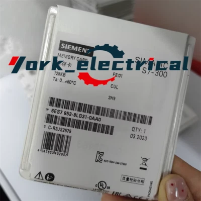 1PC New Siemens S7-300 Memory Card 6ES7953-8LG31-0AA0 128KB - Image 1 of 3