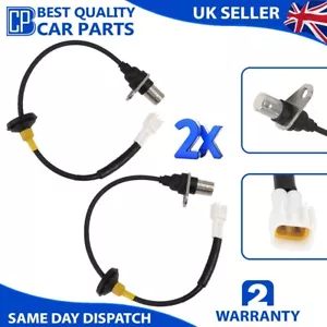 2X ABS SPEED SENSOR FOR ISUZU NPR NPR-HD NQR W3500 W4500 W5500 REAR - Picture 1 of 5