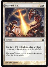 Master's Call *FOIL Common* Magic MtG x1 Mirrodin Besieged SP