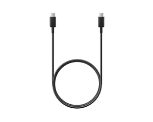 Samsung Galaxy Type-C to USB-C Charging Cable Genuine USB 1M Black (5A) - Picture 1 of 3