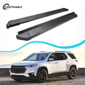 Running Boards for Chevy Chevrolet Traverse 2018-2025 Side Steps Nerf Bar - Picture 1 of 22