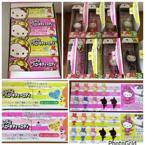 Hello Kitty Meiji Complete Candy Mascot Set (8 Types) - Unused, Adult Purchase - Picture 1 of 14