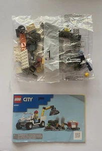 Lego City #60351 "Wartungsfahrzeug" KOMPLETT Anleitung Figur Roboter schön! - Bild 1 von 8