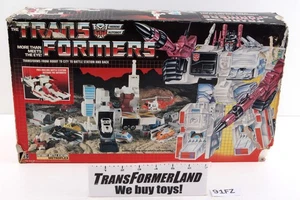 Metroplex w/box Bases 1986 Vintage Hasbro G1 Transformers - Picture 1 of 3