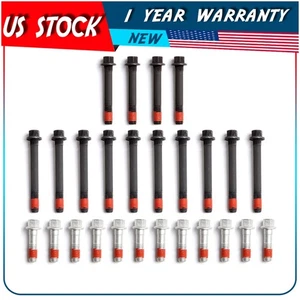 ?Cylinder Head Bolts Fits Chevrolet GMC Isuzu Oldsmobile Pontiac 4.3L V6 OHV 12v - Picture 1 of 4