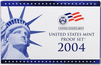 2004 S Clad Proof Set Original Government Packaging - Image 1 of 2