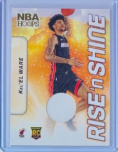 2024-25 Panini Hoops 'Rise N Shine' #RSM-KWH Kel'el Ware (RC/MEM) - Picture 1 of 2